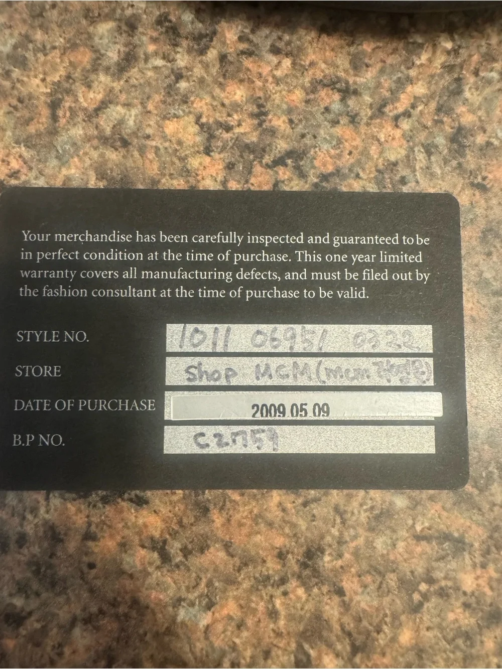 MCM Black Leather Satchel with original cards and MCM keychain EUC